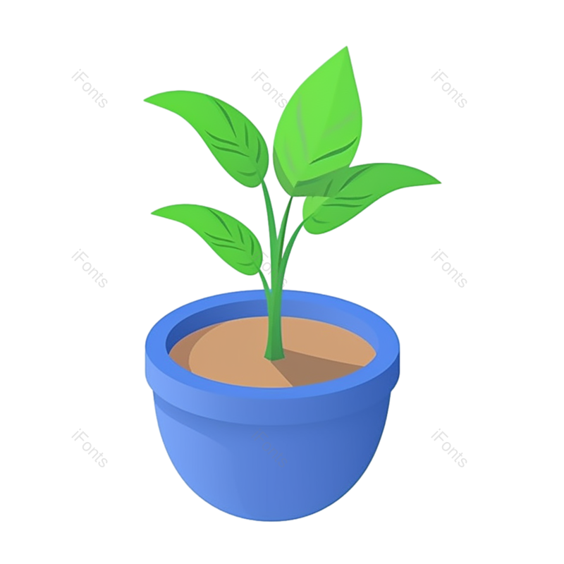 叶子图片,插画元素,白色背景PNG,自然免抠素材